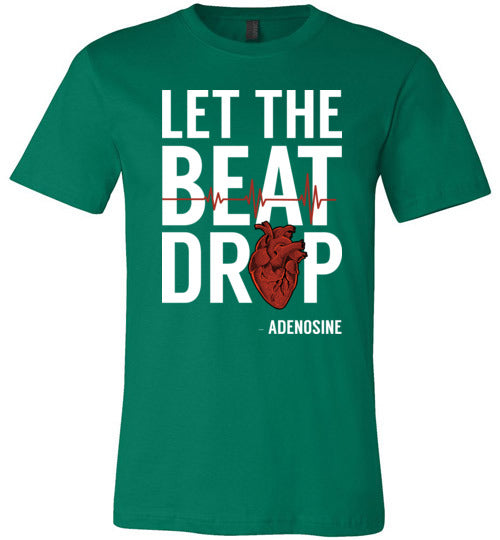 Let The Beat Drop Adenosine Canvas