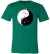 Cat Yin Yang Canvas