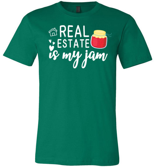 Real Estate Is My Jam Canvas