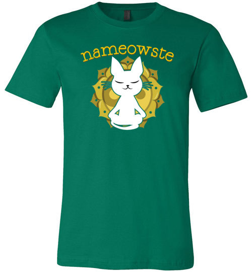 Cat Yoga Nameowste Canvas