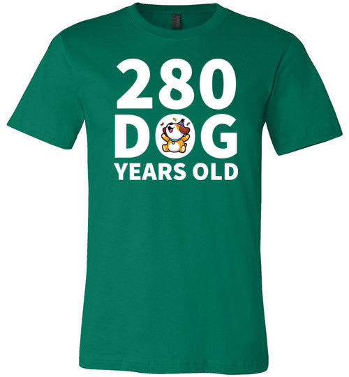 280 Dog Years Canvas