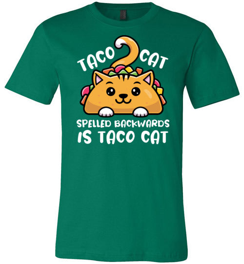 Taco Cat Spelled Backwards Canvas