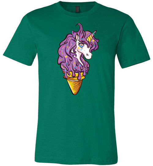 Unicorn Ice Cream Unicone Canvas