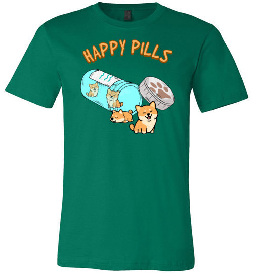Happy Pills Shiba Inu Canvas