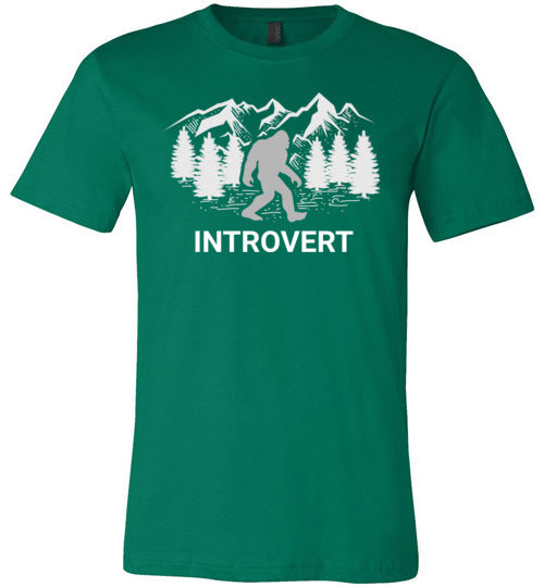 Bigfoot Introvert Canvas