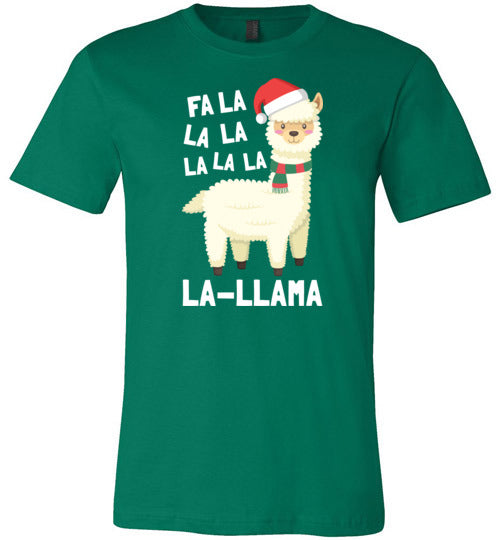 Christmas Fa La Llama Canvas