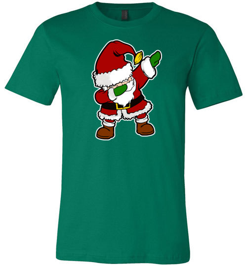 Dabbing Santa Canvas