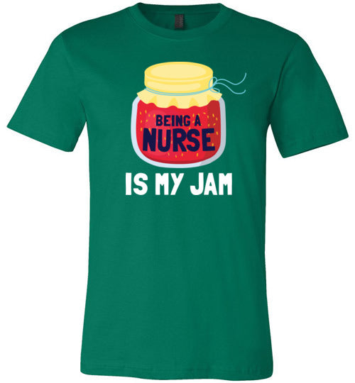Being a Nurse Is My Jam Canvas