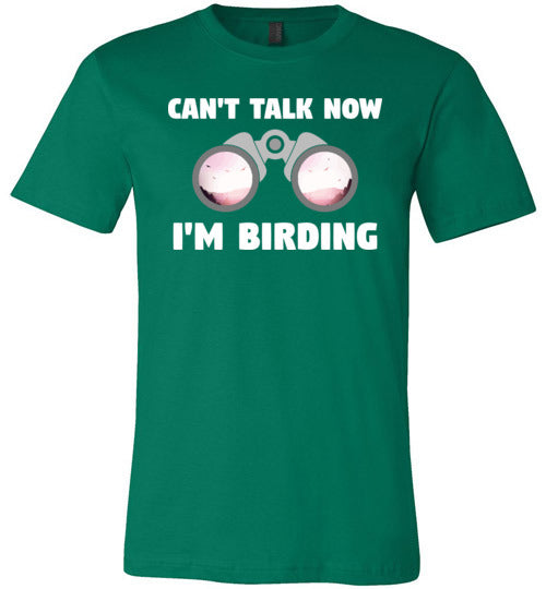 Cant Talk Birding Canvas