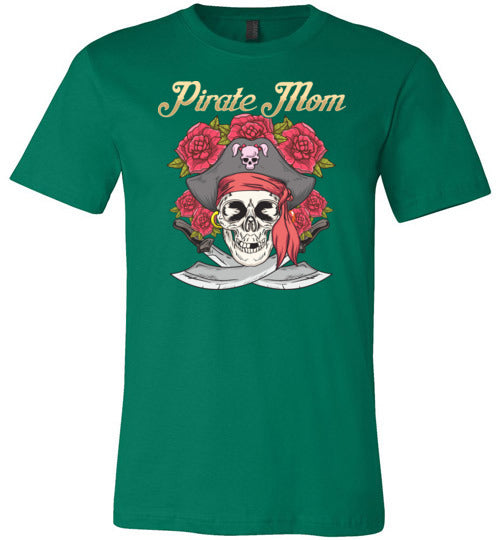 Pirate Mom Fancy Canvas