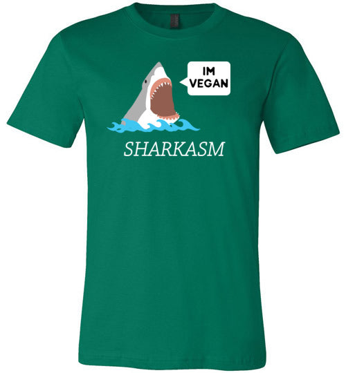 Sharkasm Vegan Canvas