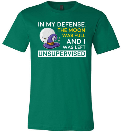 Moon Was Full Left Unsupervised Canvas