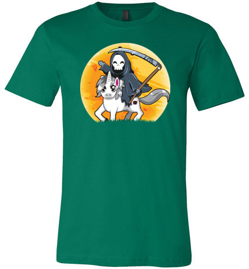 Grim Reaper Unicorn Canvas