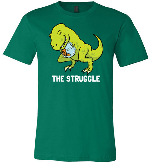 T-Rex Cookies Struggle Short Arm Canvas