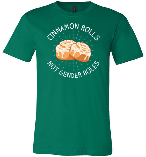 Cinnamon Rolls Not Gender Rolls Canvas