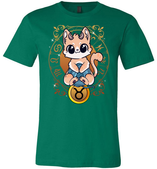 Cat Zodiac Taurus Canvas