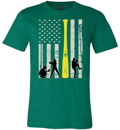 Baseball Flag Canvas