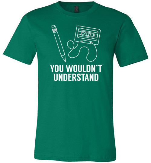 Cassette Tape You Wouldnt Understand Canvas