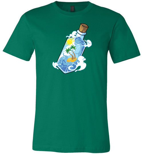 Tropical Paradise In A Bottle Canvas