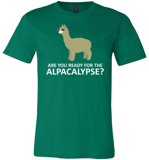 Alpacalypse Are You Ready Canvas