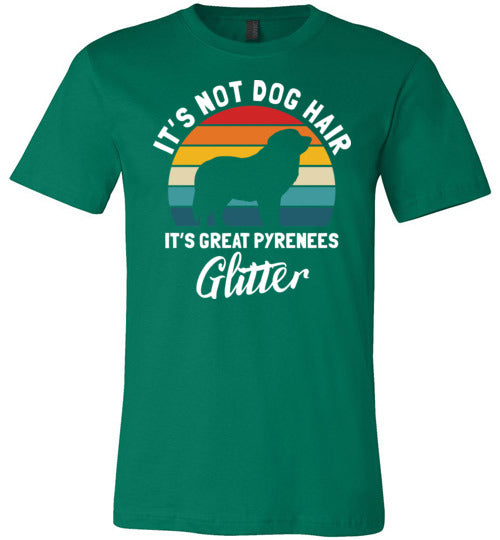 Great Pyrenees Glitter Canvas