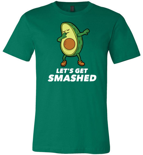 Avocado Lets Get Smashed Canvas