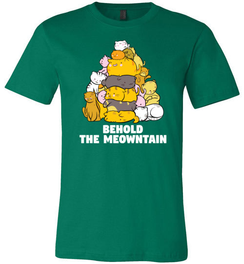 Behold The Meowntain Canvas