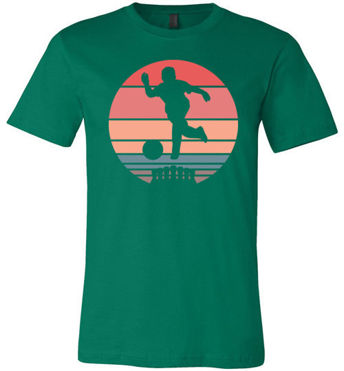 Bowling Retro Sunset Canvas