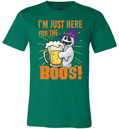 Just Here For The Boos Canvas