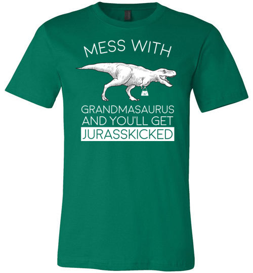 Grandmasaurus Jurasskicked Canvas