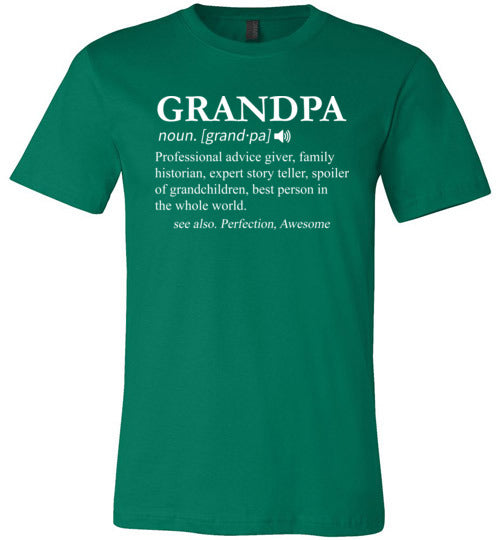 Grandpa Definition Canvas