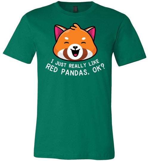 Just Really Like Red Pandas Canvas