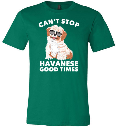Cant Stop Havanese Canvas