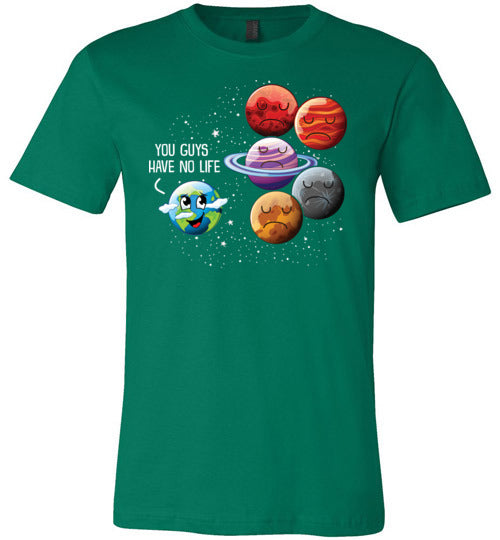 Planets No Life Canvas