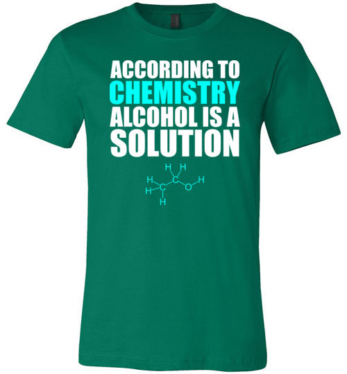 Alcohol Is A Solution Canvas