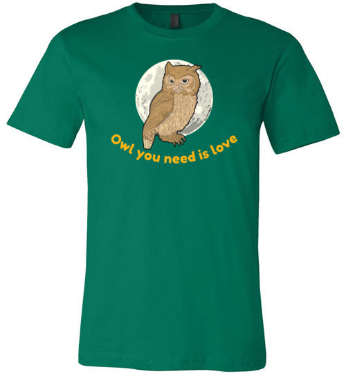 Owl You Need Is Love Canvas