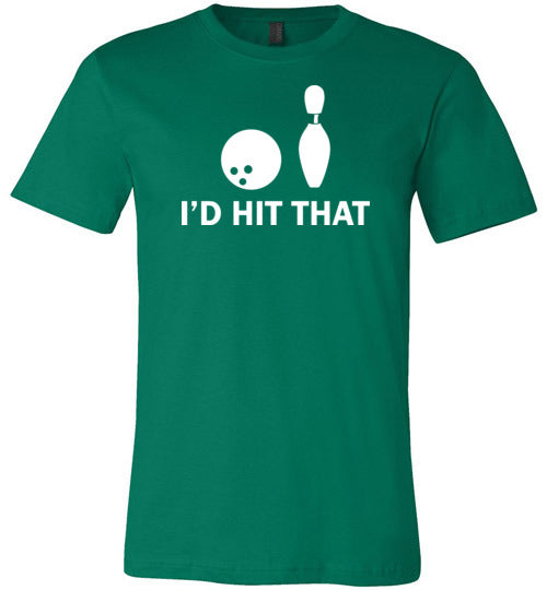 Bowling Hit That Canvas