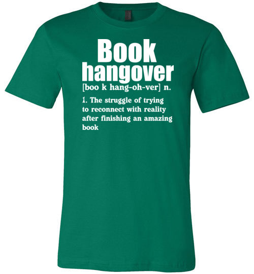 Book Hangover Definition Canvas