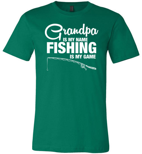 Grandpa Fishing Game Canvas