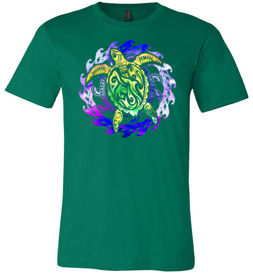 Hawaiian Turtle Design Canvas