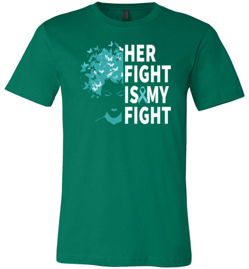 Cervical Cancer Her Fight Canvas