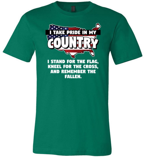 Politically Incorrect Take Pride Country Canvas