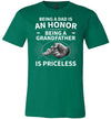 Being A Dad Is An Honor Grandfather Priceless Canvas