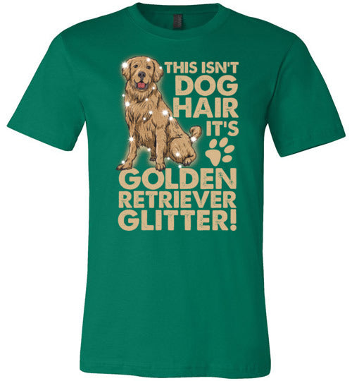 Golden Retriever Glitter Canvas