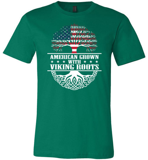 American Grown Viking Roots Canvas