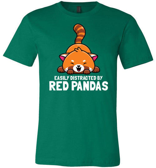 Red Pandas Easily Distracted Canvas