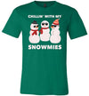 Chillin With My Snowmies Canvas