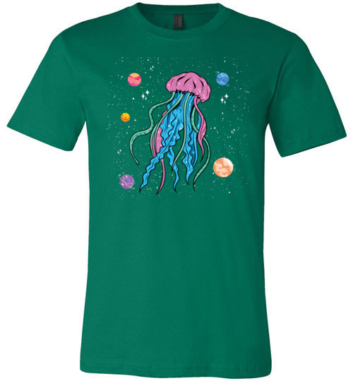Space Jellyfish Canvas