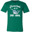 Narwhals Spirit Animal Canvas