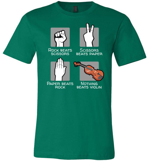 Nothing Beats Violin Canvas